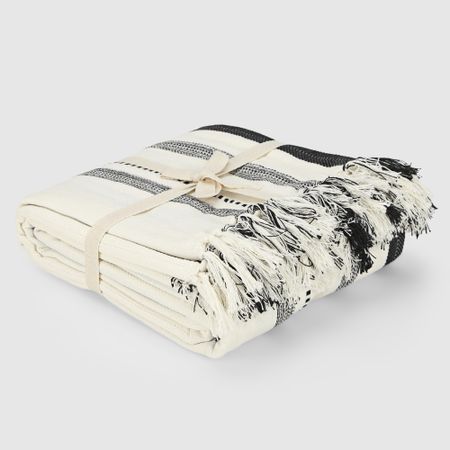 Плед Homelines textiles fantasy черно-белый 220х240 см