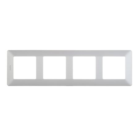 Рамка Legrand Valena Life четырехместная алюминий (754134)