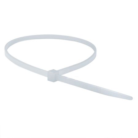 Стяжка кабельная DKC 300х3,6 мм полиамидная белая (100 шт.) (25210SR)