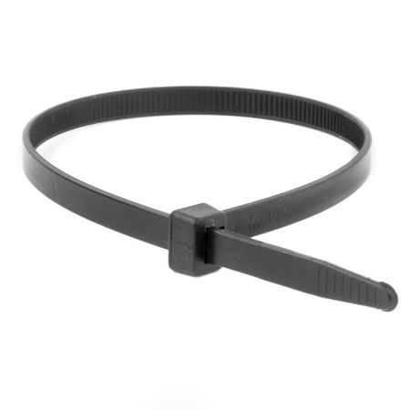 Стяжка кабельная DKC 300х7,6 мм полиамидная черная (100 шт.) (25326SR)