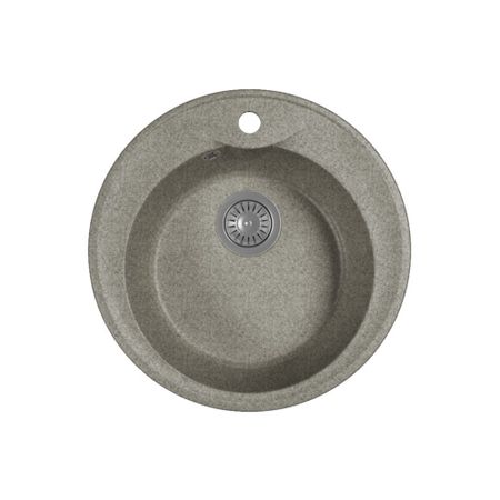 Мойка для кухни Dr.Gans Ротанг 500 d50х18 см врезная искусственный камень базальт