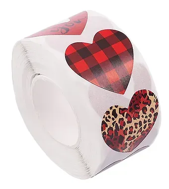 Наклейки стикеры в рулоне 