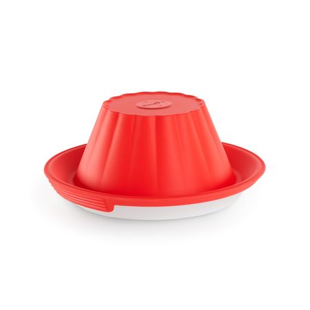 Форма для пудинга Lekue с тарелкой