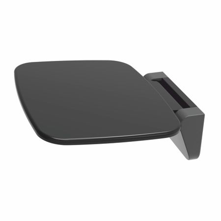 Сиденье для душа WasserKraft полипропилен черное (SS402)