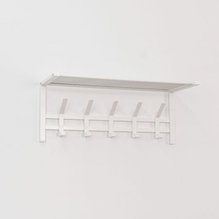 Вешалка с полкой ЗМИ Торонто 21 белая