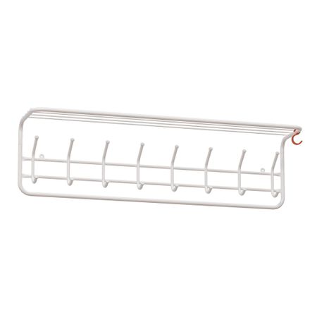 Вешалка с полкой ЗМИ 100 белая 98х22х26,5 см