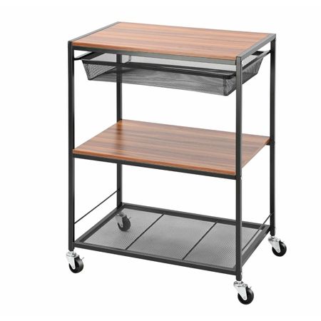 Этажерка Zalger 3 полки, на колёсах 40х60х80 см анна михайловна купырина цк с колёсиками про машинки