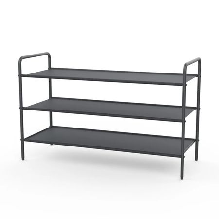 Полка для обуви Zalger 3 полки, металл и текстиль 90х35х55 см парных кулонов привидения текстиль металл 12 04407 b73 lafilaf