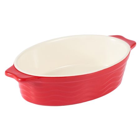 Форма для запекания Gipfel Rosso овальная 25х14,5х6 см/800 мл