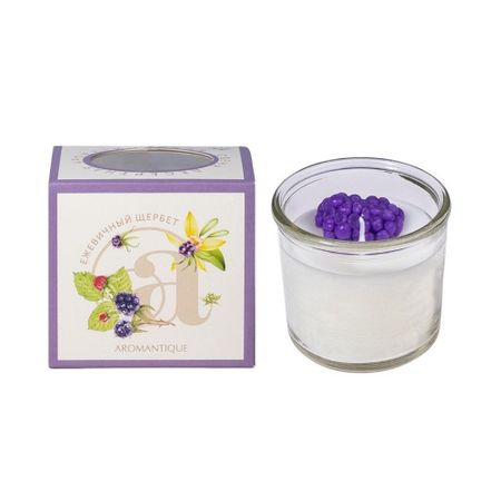 Свеча ароматическая Aromantique Ежевичный щербет 60 г