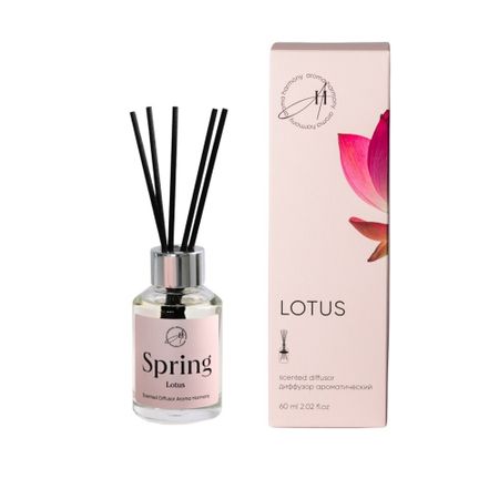 Аромадиффузор с палочками Aroma Harmony Lotus 60 мл