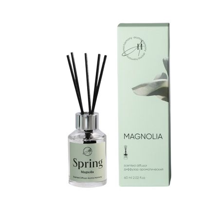 Аромадиффузор с палочками Aroma Harmony Magnolia 60 мл