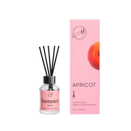Аромадиффузор с палочками Aroma Harmony Apricot 60 мл