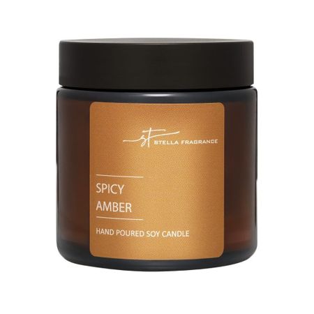 Свеча ароматическая Stella Fragrance Spicy Amber 90 г