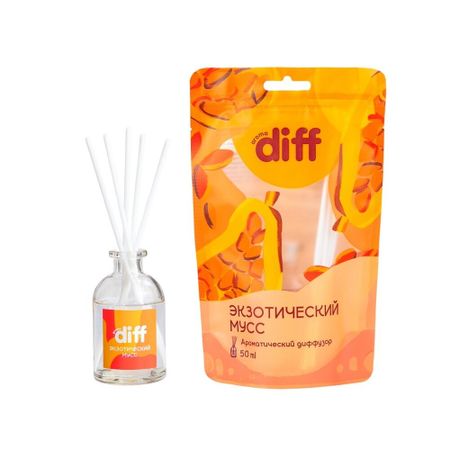 Аромадиффузор с палочками Diff Экзотический мусс 50 мл наталья краско мы просто пока не умеем любить