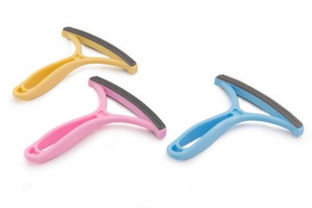 Щётки и расчёски WOGY Скребница двусторонняя для животных, мебели и одежды (57 г)