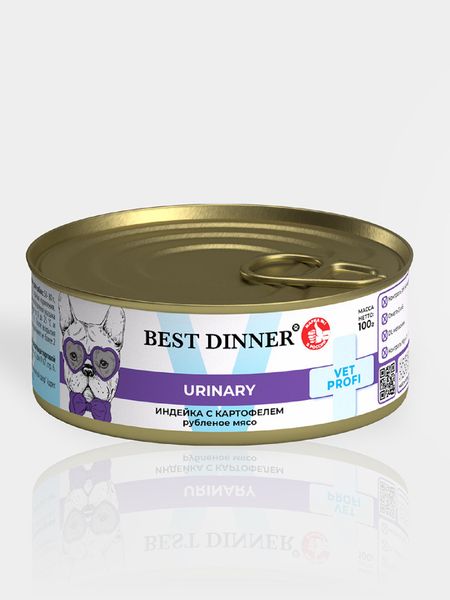 Консервы, паучи Best Dinner (вет.корма) Консервы для собак Exclusive Urinary 