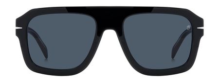David Beckham Style Pioneer Sunglasses 7127/S Черный и Синий рожок автомобиля лодки spst мгновенный кулисный тумблер синий светодиод 5 контактов вкл выкл 12 в 20 а 24 в 10 а для carling arb narva 4x4 style