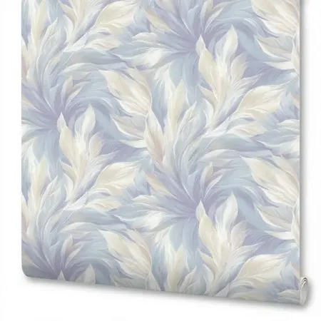 Обои флизелиновые New Age Rio голубые 1.06 м NA9103-24 искусственные литые ветки ели для новогоднего декора арт 1135 зеленые и голубые литые ветки