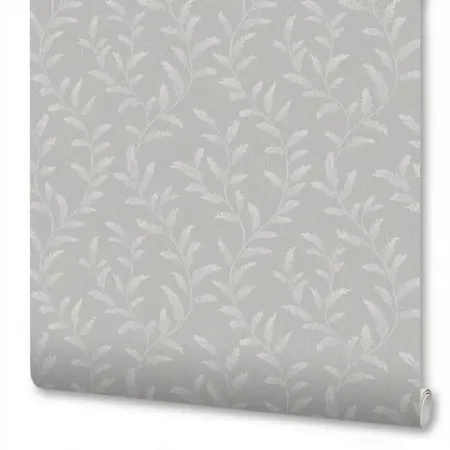 Обои флизелиновые Wallsecret Shalfey серые 1.06 м 9106-24