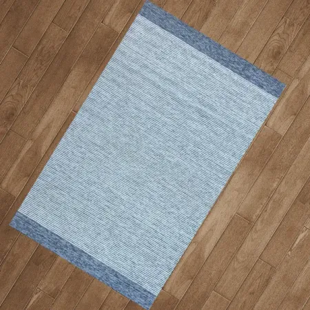 Коврик декоративный CTIM Лаос 384 55x85 см акрил цвет синий