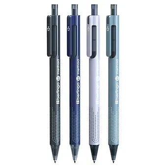 Ручка шариковая автоматическая синяя 