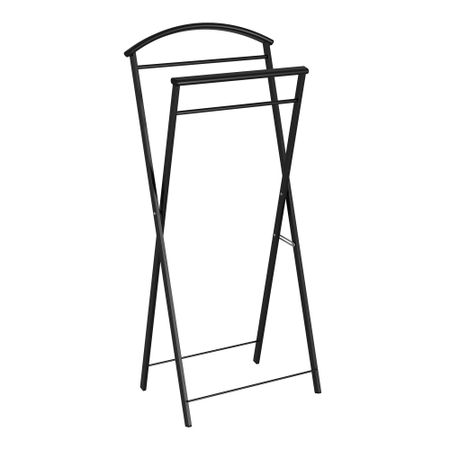 Вешалка костюмная ЗМИ Контур черная 44х31х98 см