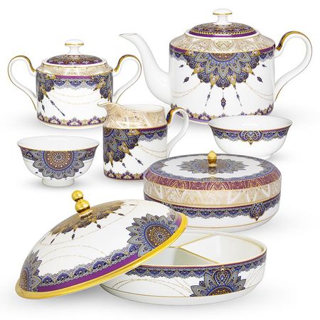 Набор чайный восточный Empire Принцесса 17 предметов на 6 персон