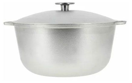 Казан ГАРДАРИКА алюминиевый с крышкой, 8 л