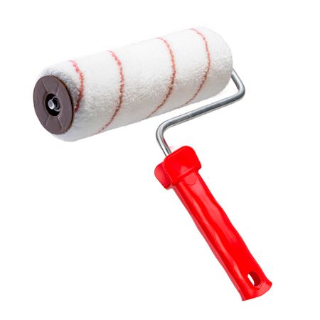 Валик микрофибра 180 мм d45 мм ворс 9 мм для водной основы с ручкой Beorol Parquet