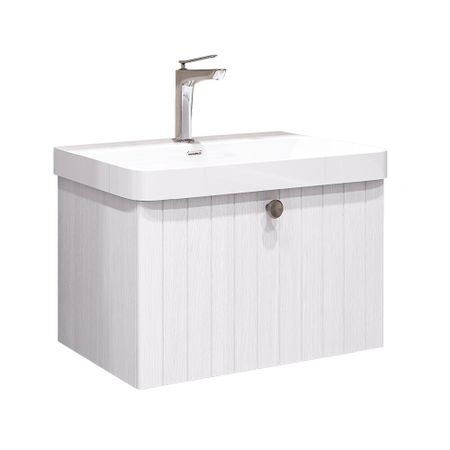 Комплект тумба с раковиной Comforty Сантьяго 70 см подвесная ясень беленый (00-00021666CF) роберт чамберс создатель лун с иллюстрациями сантьяго карузо