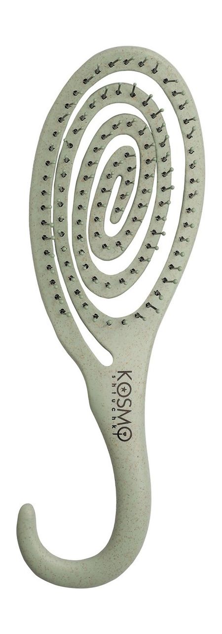 Kosmoshtuchki Comb with Hook Bio Green для honda crv breeze 2012 2022 съемная установка из углеродного волокна корпус зеркала заднего вида установка левого руля