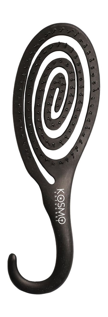 Kosmoshtuchki Comb with Hook Bio Black