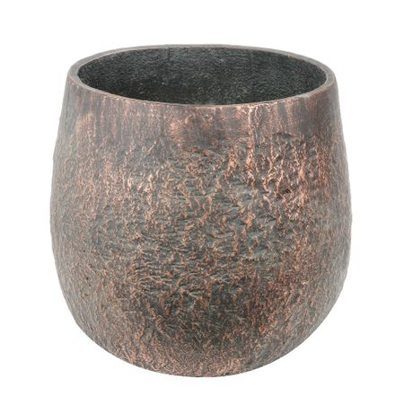 Кашпо Ownland медно-зеленое 45х45х41