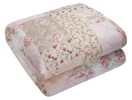 Покрывало стеганое Guten Morgen Лоскутная мозаика, 140х200 см