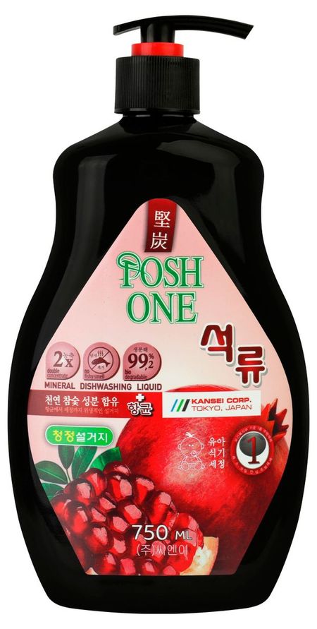 Средство для мытья посуды Posh One Гранат, 750 мл