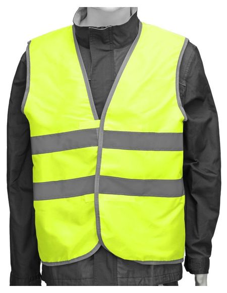 Жилет сигнальный Сибртех желтый, XL