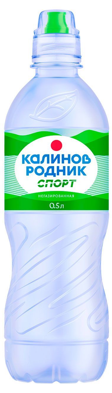 Вода минеральная Калинов Родник Спорт негазированная, 0,5 л