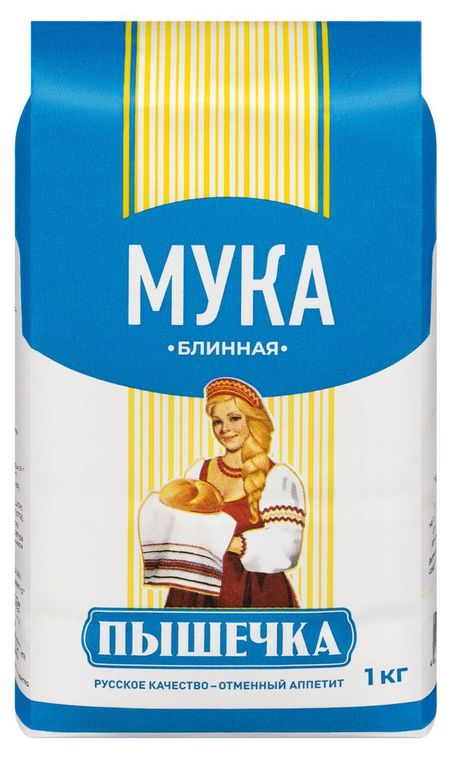 Мука блинная Пышечка, 1 кг