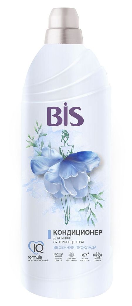 Кондиционер для белья Bis суперконцентрат Весенняя прохлада, 900 мл марина весенняя ты не уйдешь