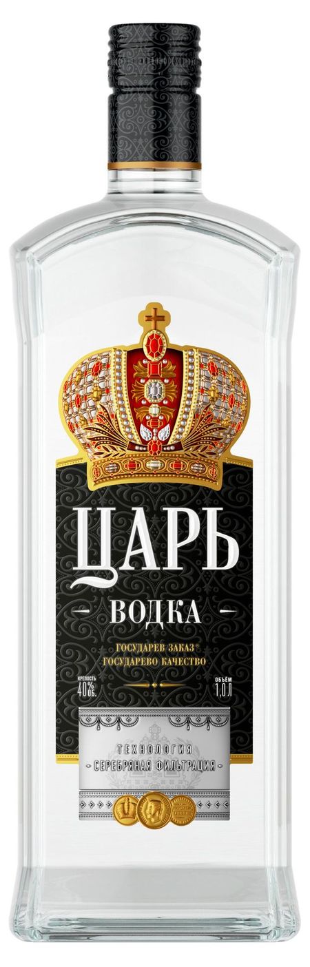Водка Царь Россия, 1 л