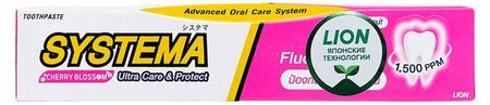 Зубная паста LION Systema с ароматом японской сакуры Таиланд, 90 г