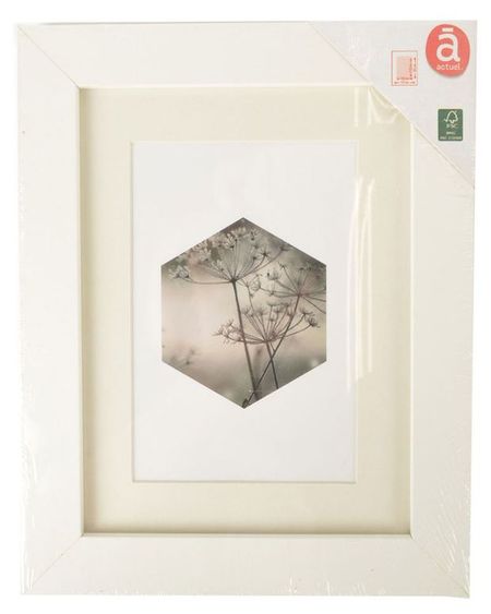 Фоторамка Actuel белая МДФ, 15х20 см