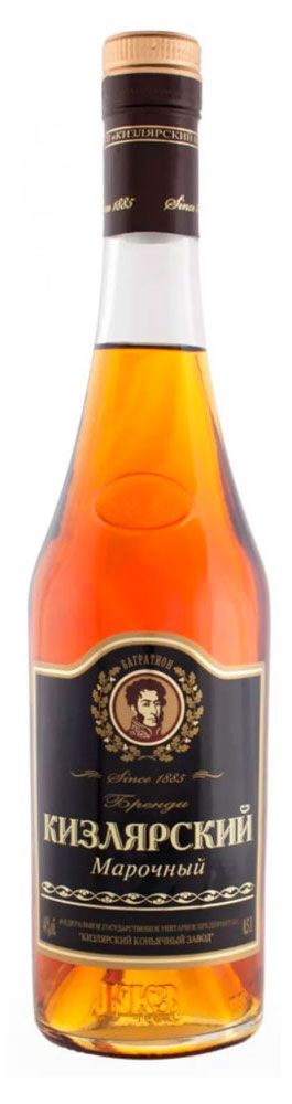 Бренди Кизлярский Марочный 6 лет Россия, 0,5 л