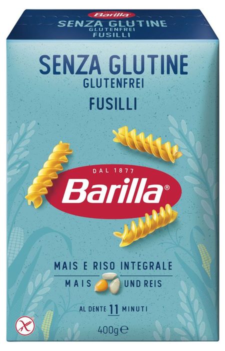 Макаронные изделия Barilla Fusilli без глютена Италия, 400 г