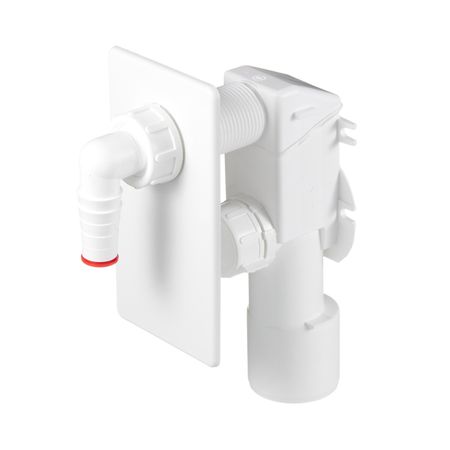 Сифон для стиральной машины Alcadrain скрытого монтажа белый (APS4) машины для посева зерновых культур посевные комплексы регулировка настройка и эксплуатация