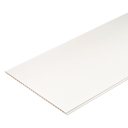Панель ПВХ 375х3000х8 мм Venta матовая белая 1,125 кв.м