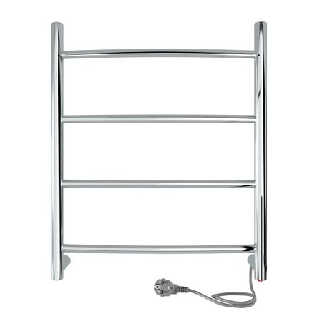 Полотенцесушитель электрический Indigo Arc 500х400 мм 50 Вт хром автоматические стойки lr 038051 держатель троса задней двери специальная замена для land rover range rover l322 2002 2012