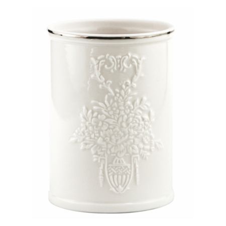 Стакан для ванной WasserKraft Rossel настольный фарфор белый (K-5728)