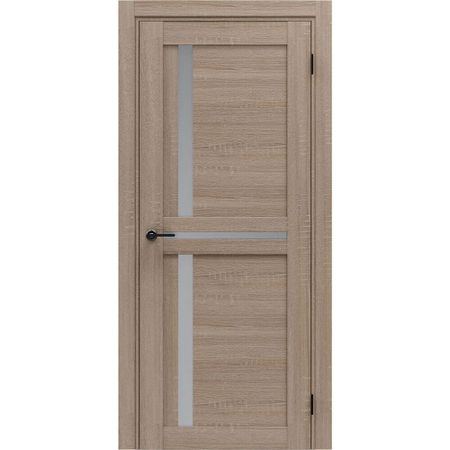 Дверь межкомнатная Порта-29.3 700х2000 мм ПВХ light sonoma со стеклом